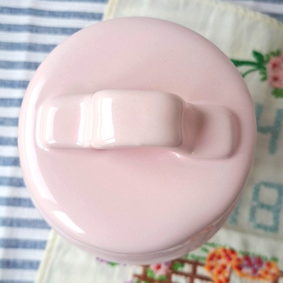 Rae Dunn Artisan Collection by Magenta Pink Jelly Beans Baby Canister Lid 2020 - Picture 4 of 10